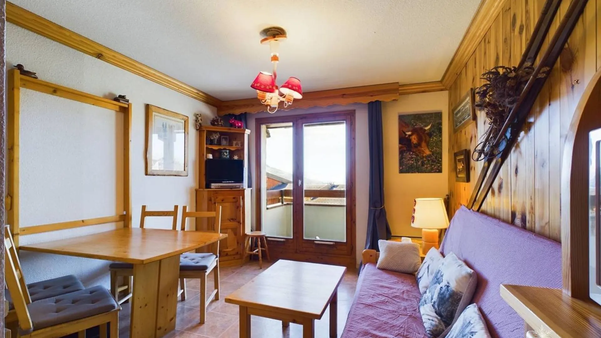 Studio Cabine 4/5 Pers Avec Parking, Au Pied Des Pistes De La Rosiere - Fr-1-398-658 Montvalezan