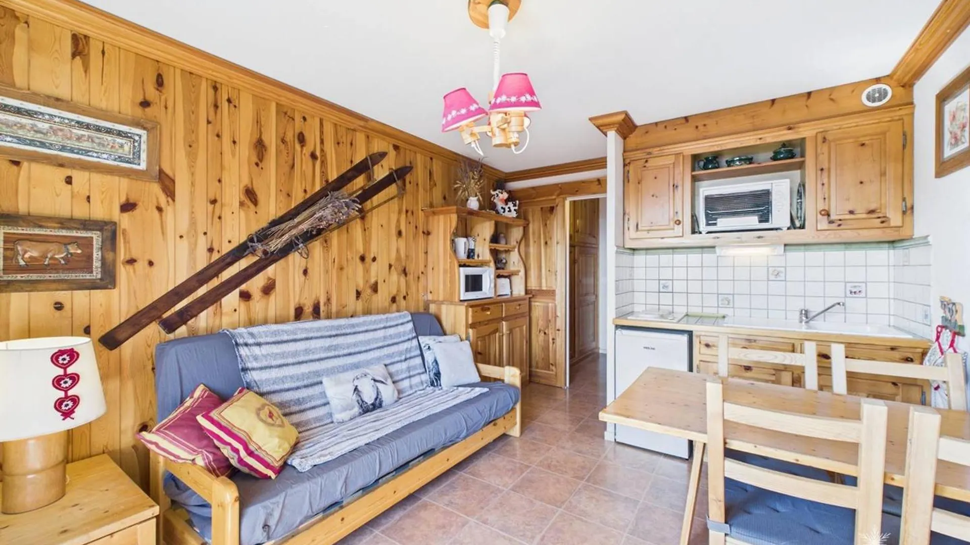 Studio Cabine 4/5 Pers Avec Parking, Au Pied Des Pistes De La Rosiere - Fr-1-398-658 Монвалезан